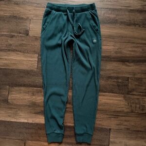 ALO YOGA Muse Jogger Pants in Midnight Green Sz M NEW $105